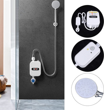 Mini Chauffe-Eau Électrique Instantané pour Salle de Bain