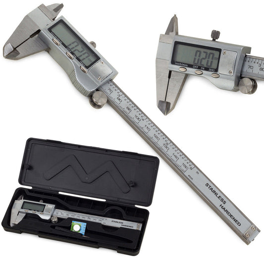 Pied à coulisse numérique en acier inoxydable avec écran LCD - Précision ultime