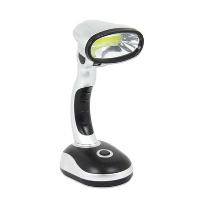 Lampe de Bureau LED Multifonctions avec Cou Inclinable 90°