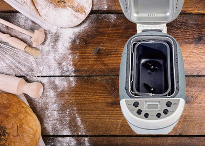 Machine à Pain Puissante 1.35kg avec Minuterie Numérique et 12 Programmes