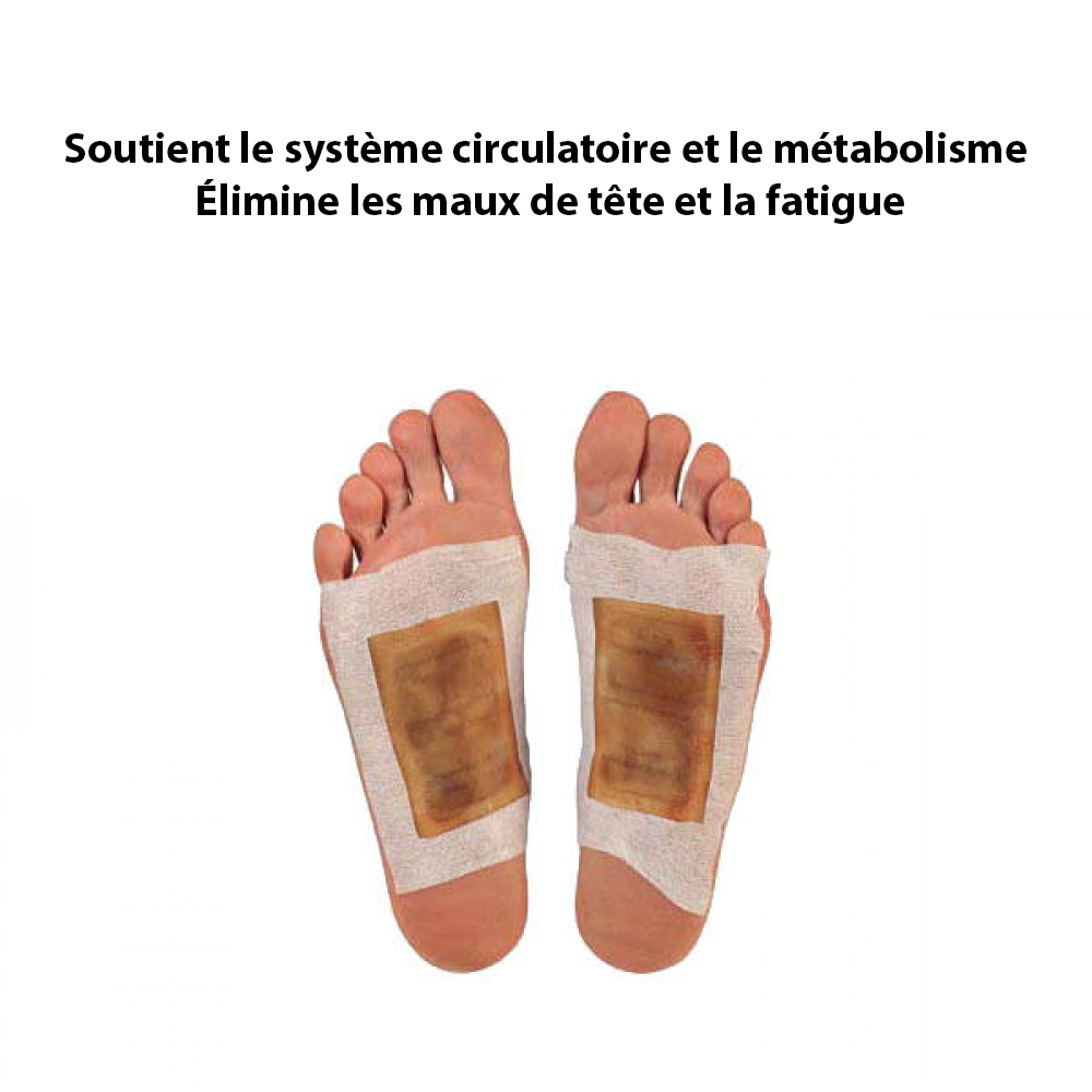 Patchs Détox pour Pieds - Pure Détente et Revitalisation