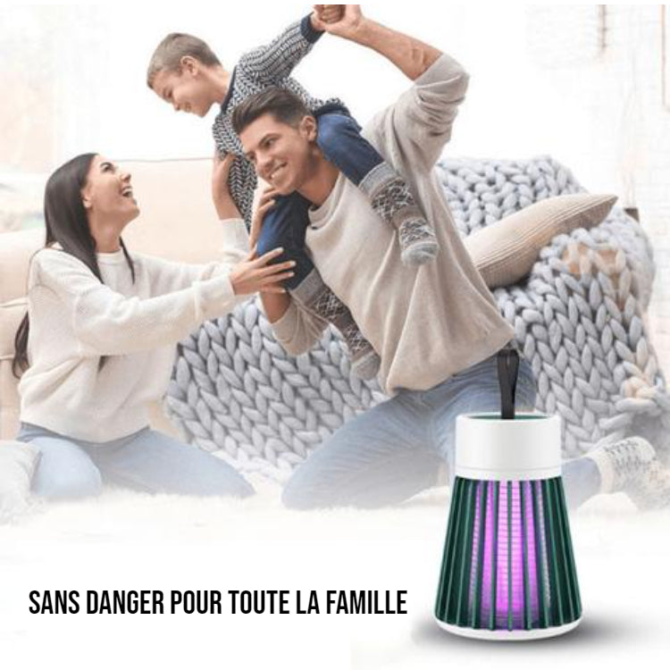Lampe Rechargeable Silencieuse Anti-Moustiques pour Nuits Sereines