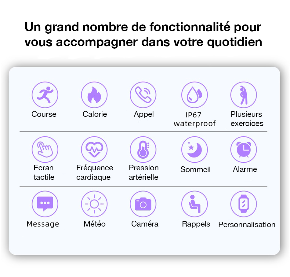 Montre Connectée LifePro : Votre Compagnon Santé et Lifestyle