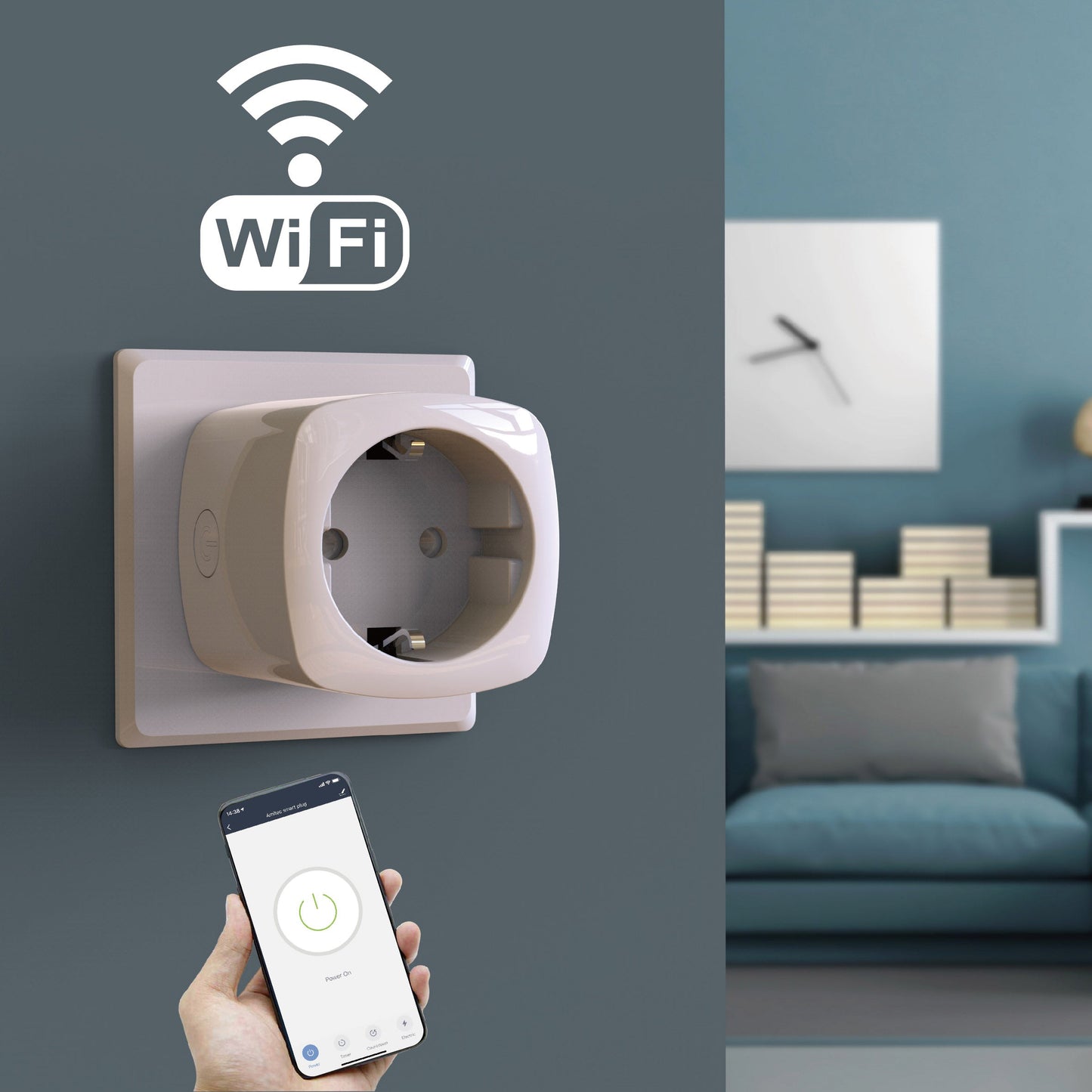 Prise d'alimentation intelligente connectée pour un contrôle à distance optimal