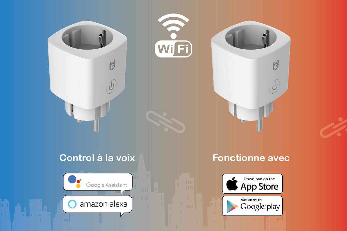 Prise d'alimentation intelligente connectée pour un contrôle à distance optimal