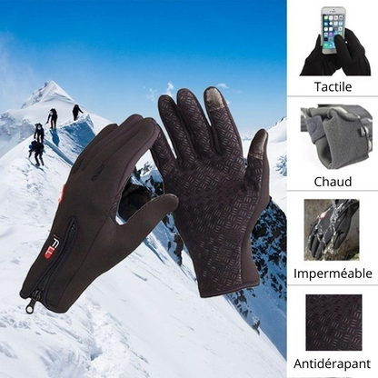 Gants Tactiles Imperméables - Chaleur et Praticité à Portée de Main