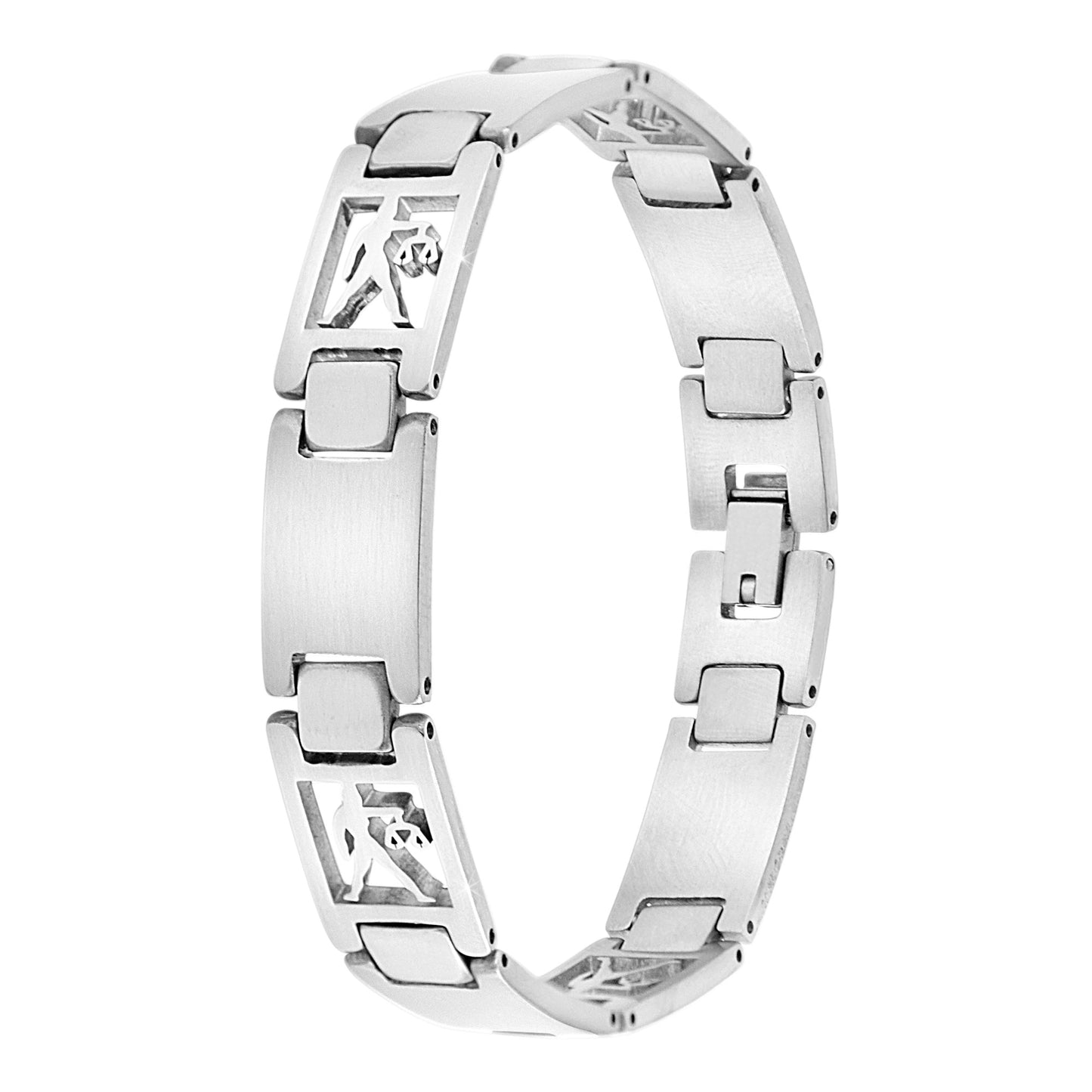 Bracelet Signe du Zodiaque en acier inoxydable pour homme