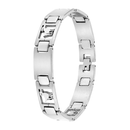 Bracelet Signe du Zodiaque en acier inoxydable pour homme