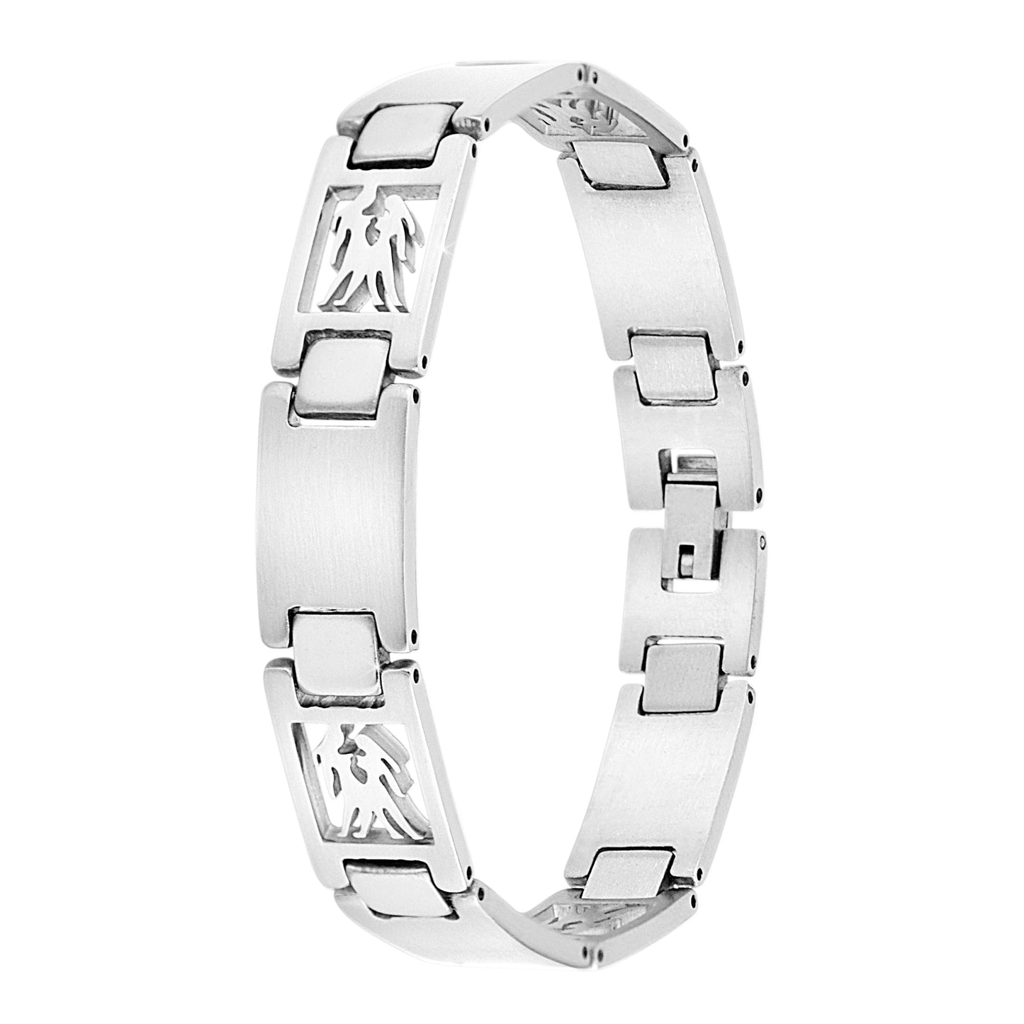 Bracelet Signe du Zodiaque en acier inoxydable pour homme