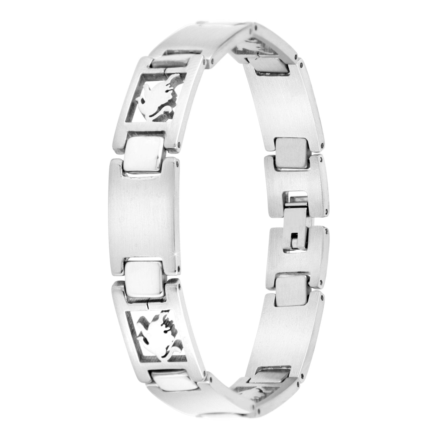 Bracelet Signe du Zodiaque en acier inoxydable pour homme