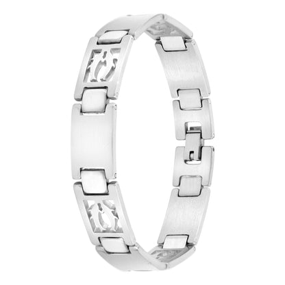 Bracelet Signe du Zodiaque en acier inoxydable pour homme