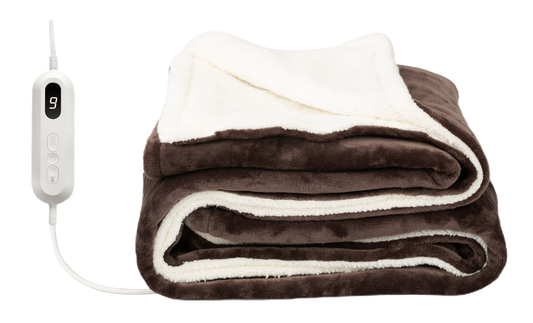 Couverture électrique polaire chaude avec 9 réglages de température