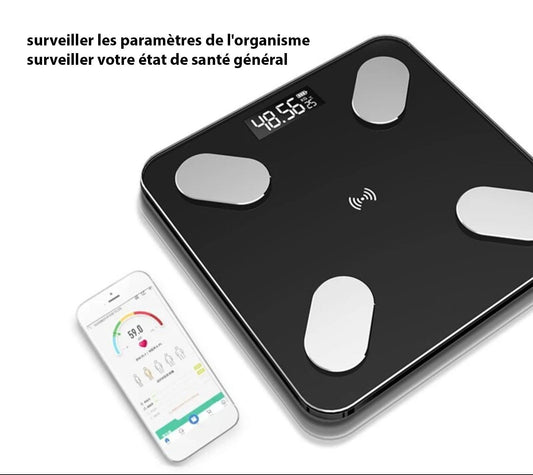 Balance Électronique Intelligente avec Suivi de Santé Avancé
