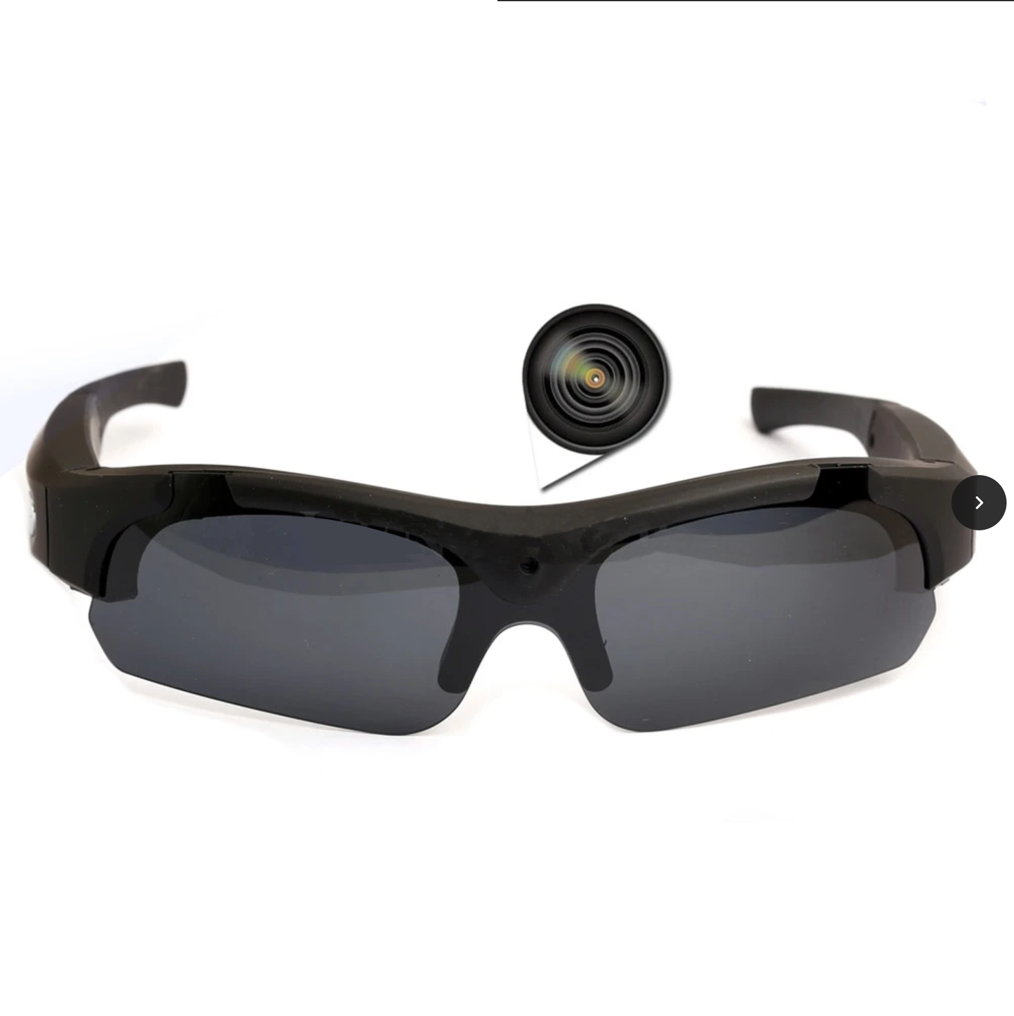 Lunettes Espion avec Caméra Intégrée pour Enregistrements Discrets