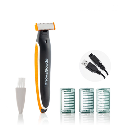 Rasoir Électrique 3 en 1 Rechargeable pour un Rasage Parfait en Voyage