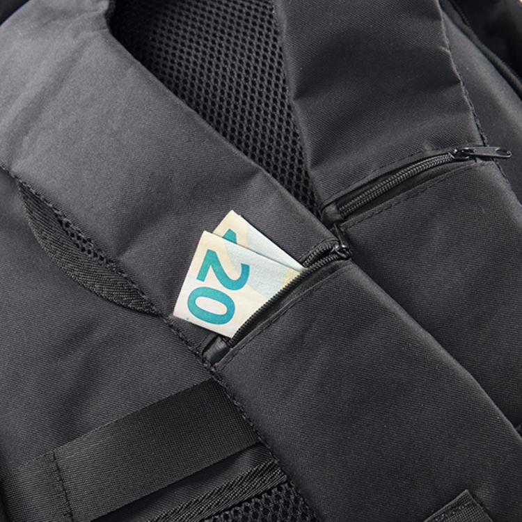 Sac à dos anti-vol innovant avec chargeur USB intégré