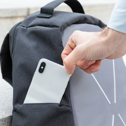 Sac à dos anti-vol innovant avec chargeur USB intégré