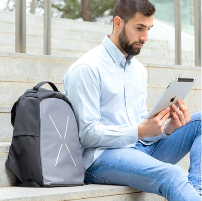 Sac à dos anti-vol innovant avec chargeur USB intégré