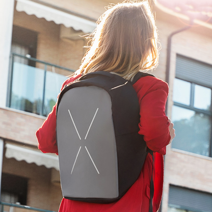 Sac à dos anti-vol innovant avec chargeur USB intégré