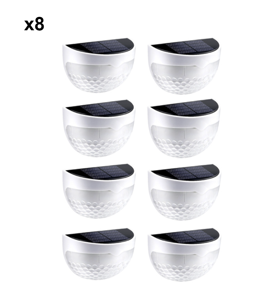 Applique Murale Solaire 55 LED - Éclairez Votre Extérieur !