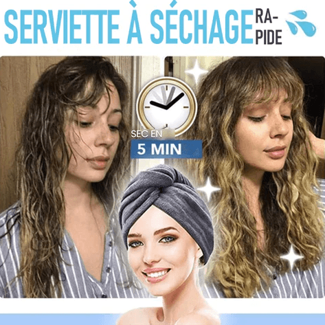 Serviette Ultra-Absorbante à Séchage Rapide
