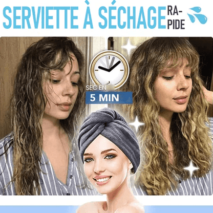 Serviette Ultra-Absorbante à Séchage Rapide