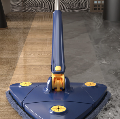 Balai Essoreur Triangulaire Rotatif 360° pour un Nettoyage Facile