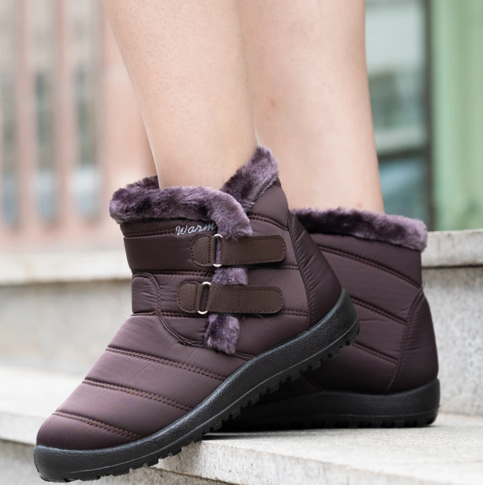Bottes d'hiver imperméables ultra confortables et faciles à enfiler