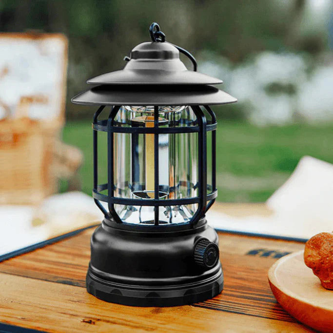 Lampe Rétro Énergétiquement Efficace avec Lumière Ajustable