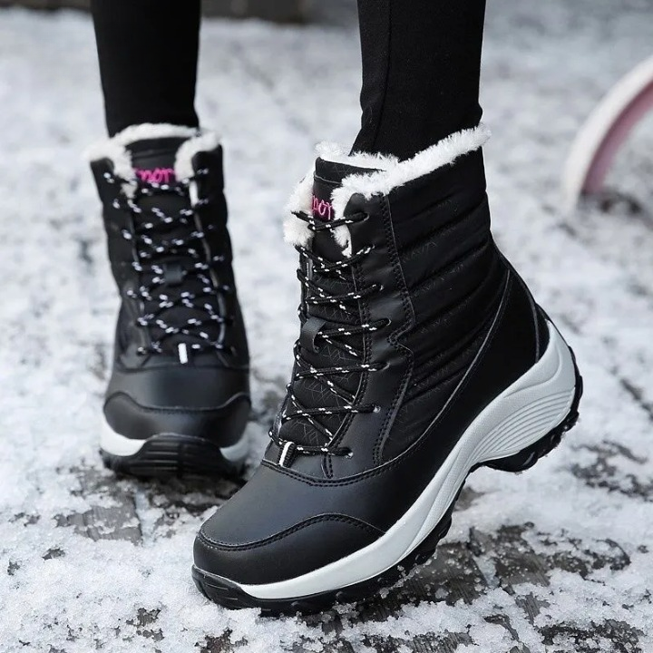 Bottes de neige imperméables et confortables pour un hiver stylé