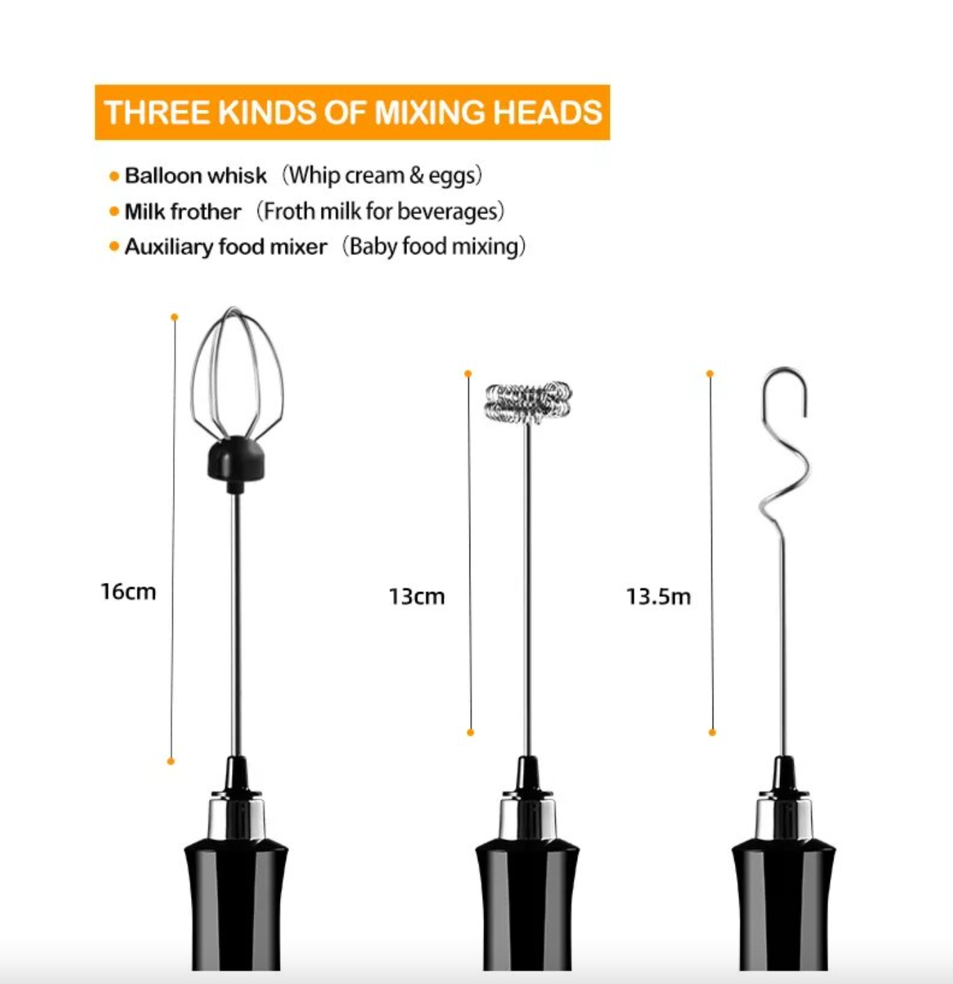 Mini Fouet Électrique Sans Fil 3 en 1 - Puissance et Praticité à Portée de Main