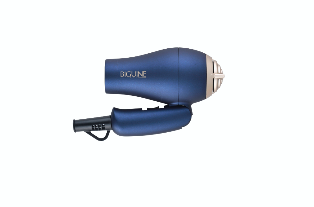 Sèche-cheveux compact pliable 1000W BIGUINE PARIS