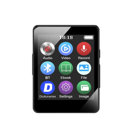 Lecteur MP3 Portable avec Radio FM et Bluetooth – Écoute Pratique et Stylée