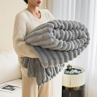 Plaid en Velours Tendance - Collection Hiver 2024