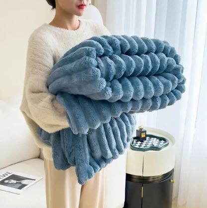 Plaid en Velours Tendance - Collection Hiver 2024