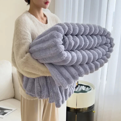 Plaid en Velours Tendance - Collection Hiver 2024