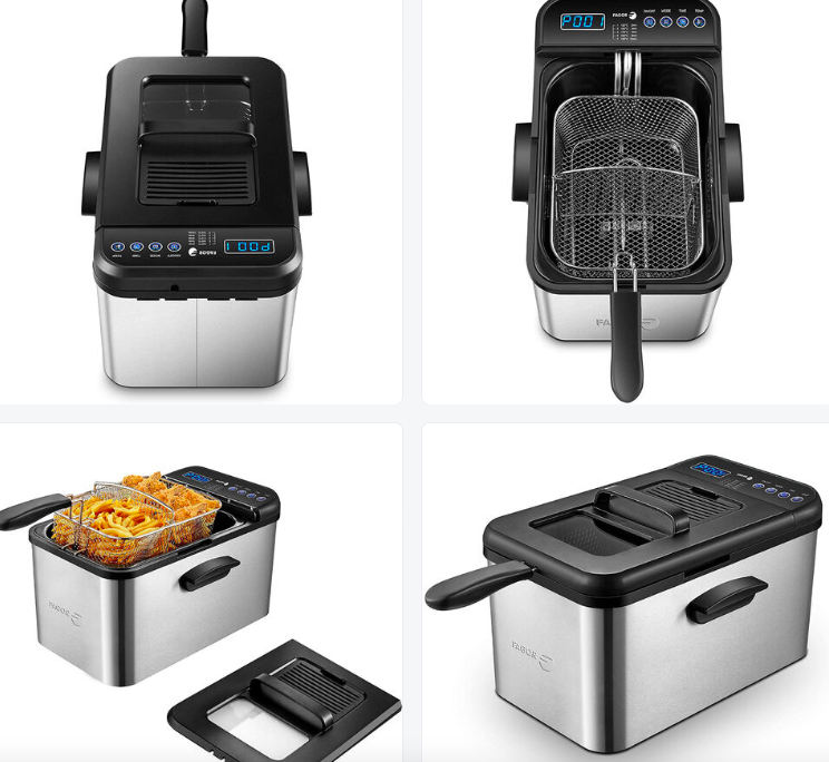 Friteuse Fagor 4,2 L 3000W : Des Frites Croustillantes en Un Rien de Temps !