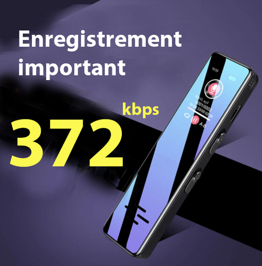 Enregistreur vocal numérique compact et discret