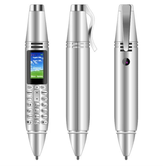 Stylo multifonctionnel avec téléphone et enregistreur vocal intégré