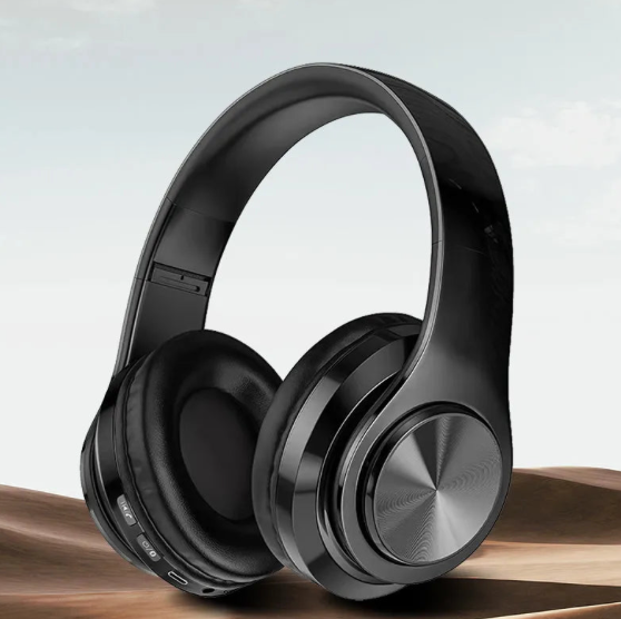 Casque Bluetooth 5.0 Pliable Sans Fil avec Microphone