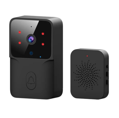 Sonnette Vidéo Sans Fil avec Caméra HD et Détection de Mouvement