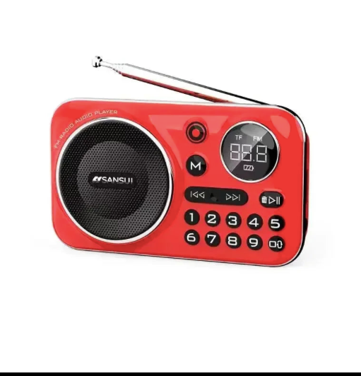 Mini radio portable AM/FM Bluetooth 5.0 avec lecteur MP3 - Écoutez votre musique partout !