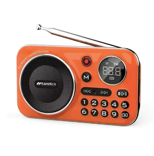 Mini radio portable AM/FM Bluetooth 5.0 avec lecteur MP3 - Écoutez votre musique partout !