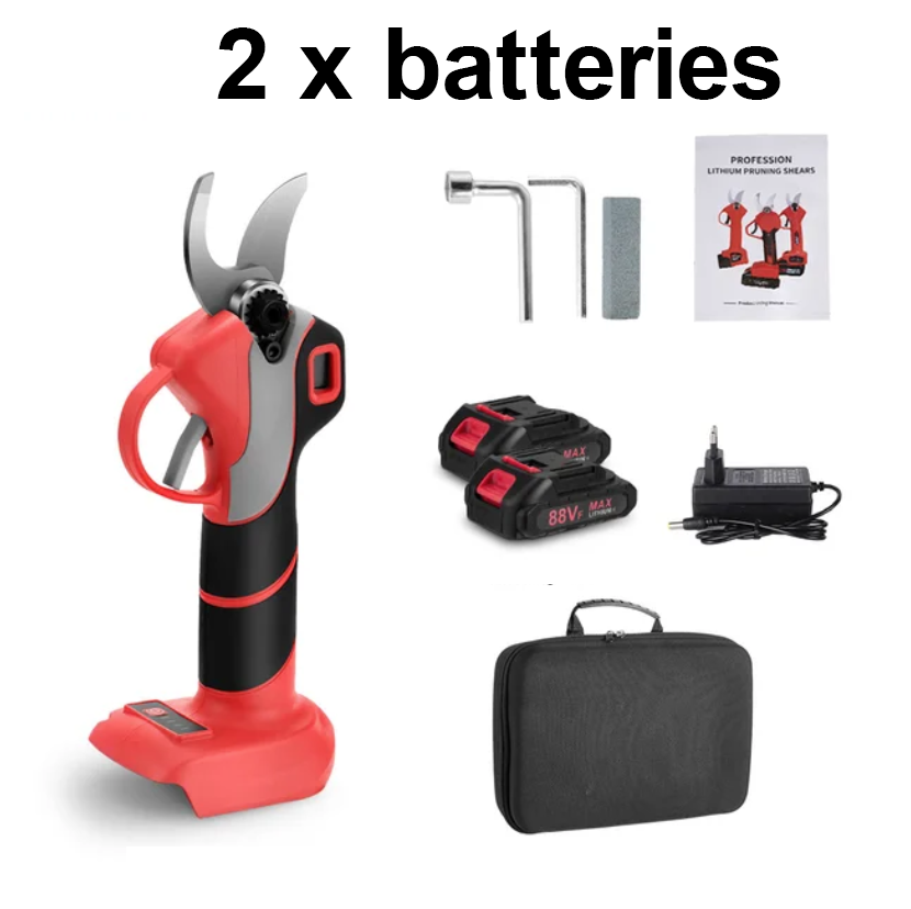 Cisaille Électrique Sans Fil 44V - Performance et Polyvalence pour l'Élagage