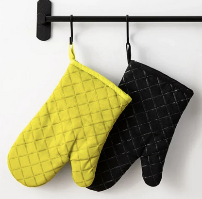 Gants de cuisine en silicone résistant à la chaleur et anti-dérapants