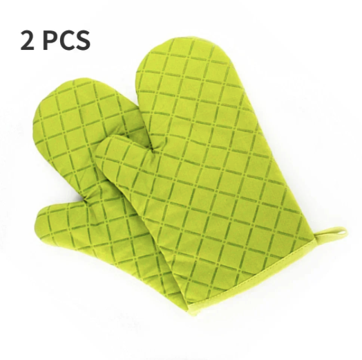 Gants de cuisine en silicone résistant à la chaleur et anti-dérapants