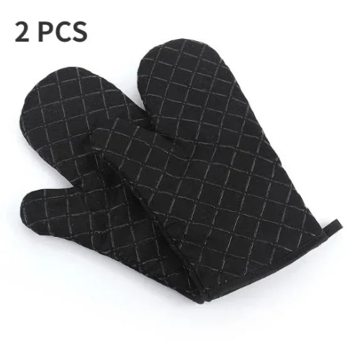 Gants de cuisine en silicone résistant à la chaleur et anti-dérapants