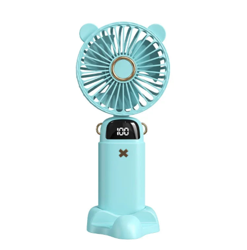 Mini Ventilateur Portable avec Support pour Téléphone – Rafraîchissement Instantané et Livraison Gratuite