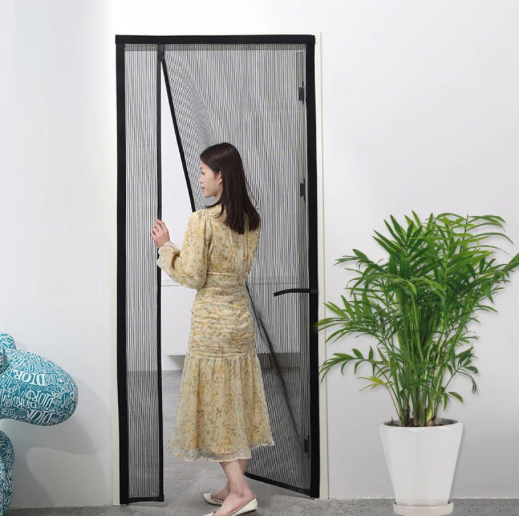 Moustiquaire Magnétique Premium pour Porte - Installation Facile !