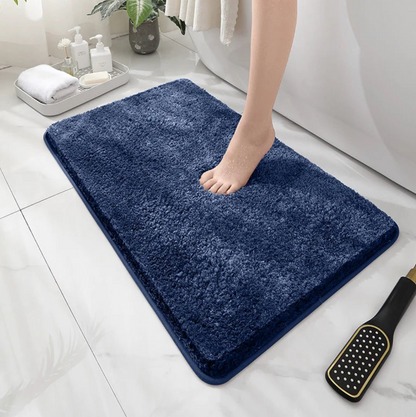 Tapis de bain peluche antidérapant pour un confort ultime